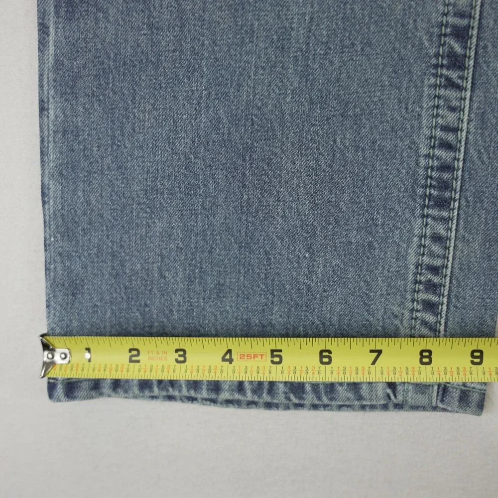 Ariat M5 Straight Fit Straight Leg Mens Light Wash Denim Jeans 34x30 Distressed